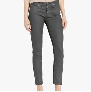 EUC AG Adriano Goldschmied The Prima Crop Size 28 Med Gray Wash Jeans!